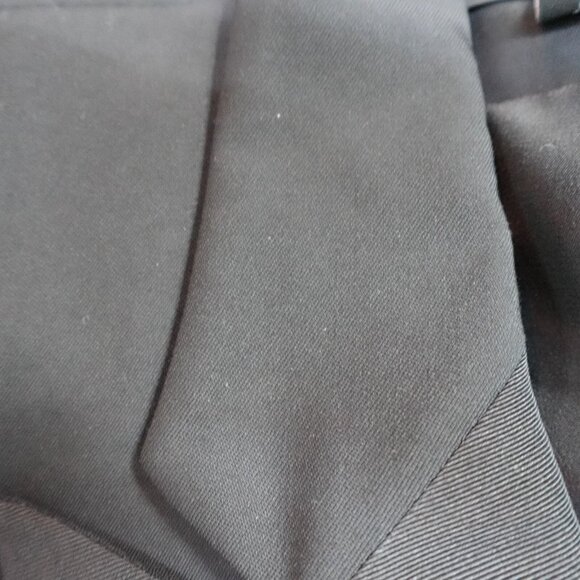 Ralph Lauren Womens Blazer 6 Black Double Breasted Black Label Wool Silk - Picture 9 of 16